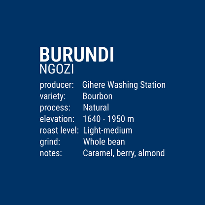 BURUNDI - NGOZI