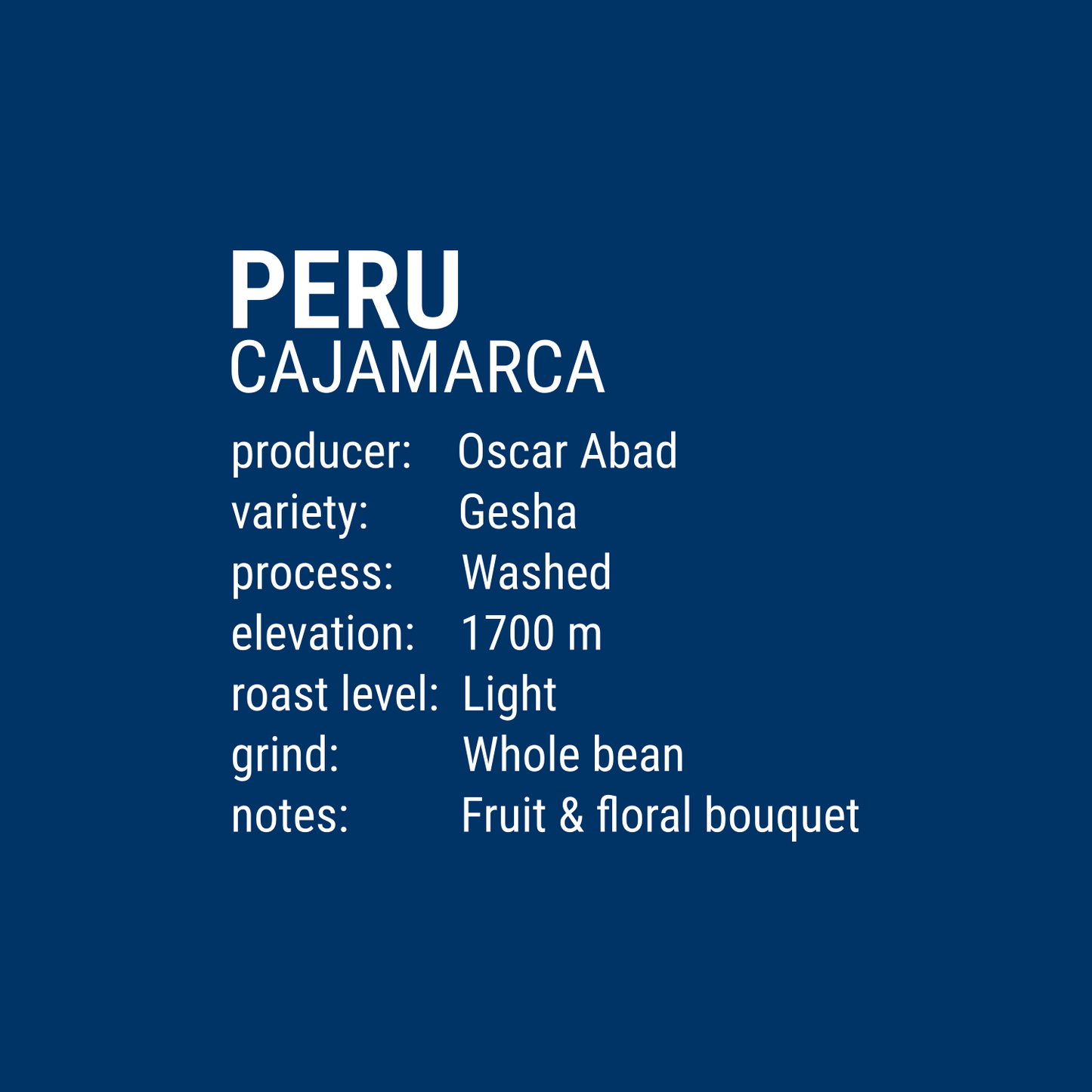 PERU - CAJAMARCA